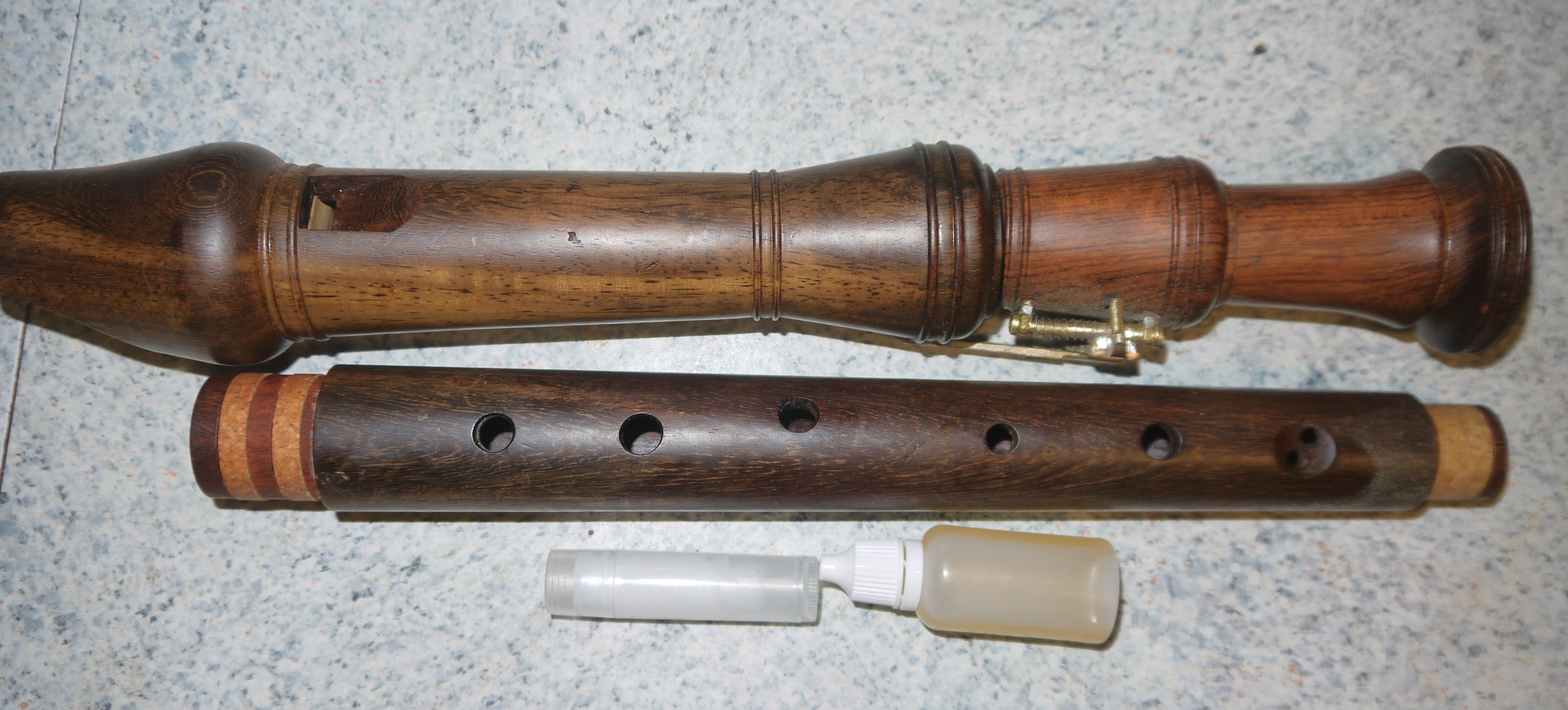 Tenor-Blockflöte C Barock | Rosenholz | Küng – Spielbereit