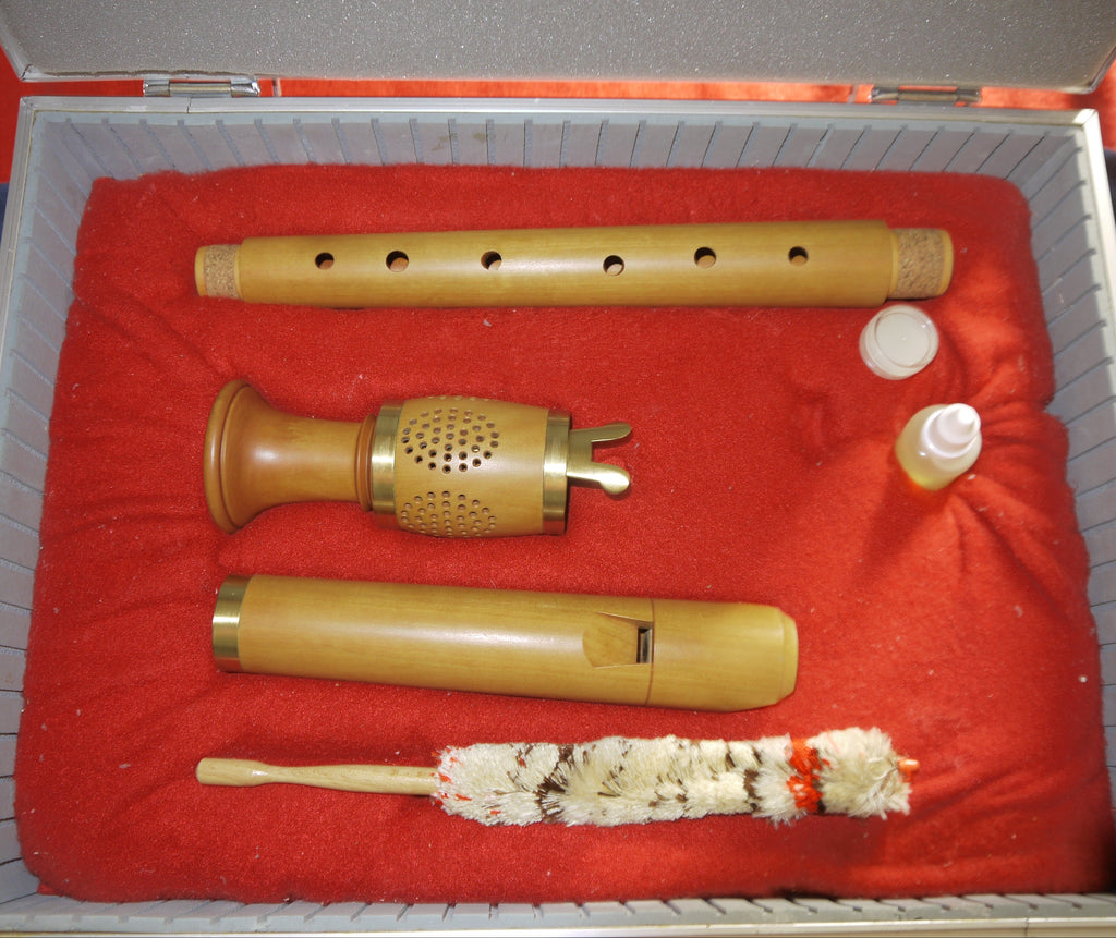 Renaissance Tenor in C with Fountain Headjoint, Pearwood, by Peter Kobliczek – GREAT OPPORTUNITY!