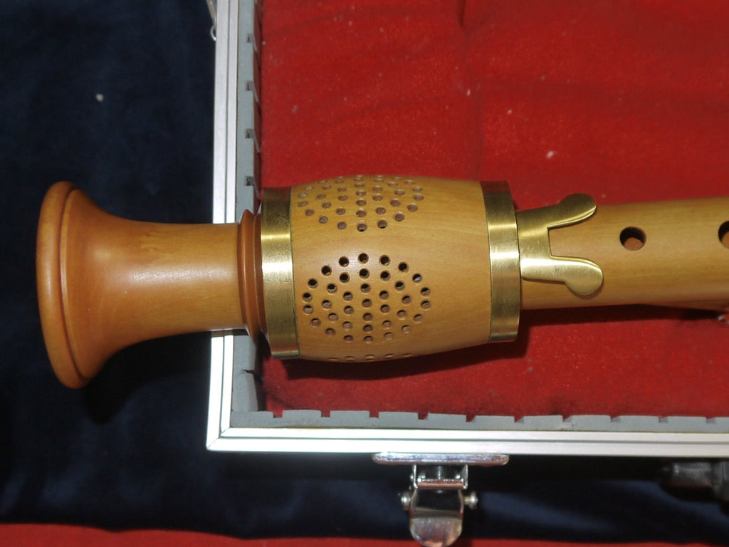 Renaissance Tenor in C with Fountain Headjoint, Pearwood, by Peter Kobliczek – GREAT OPPORTUNITY!