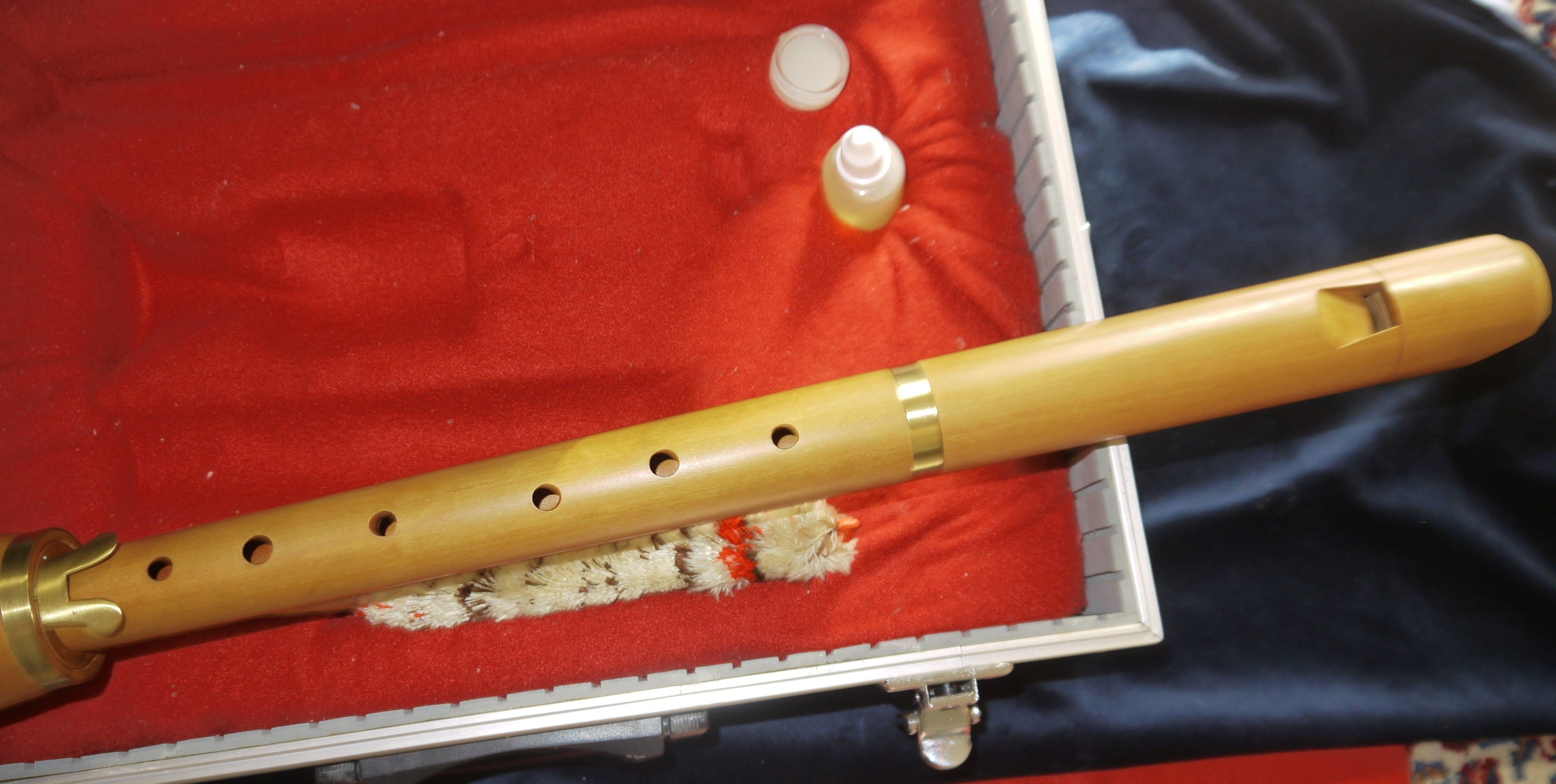 Renaissance Tenor in C with Fountain Headjoint, Pearwood, by Peter Kobliczek – GREAT OPPORTUNITY!