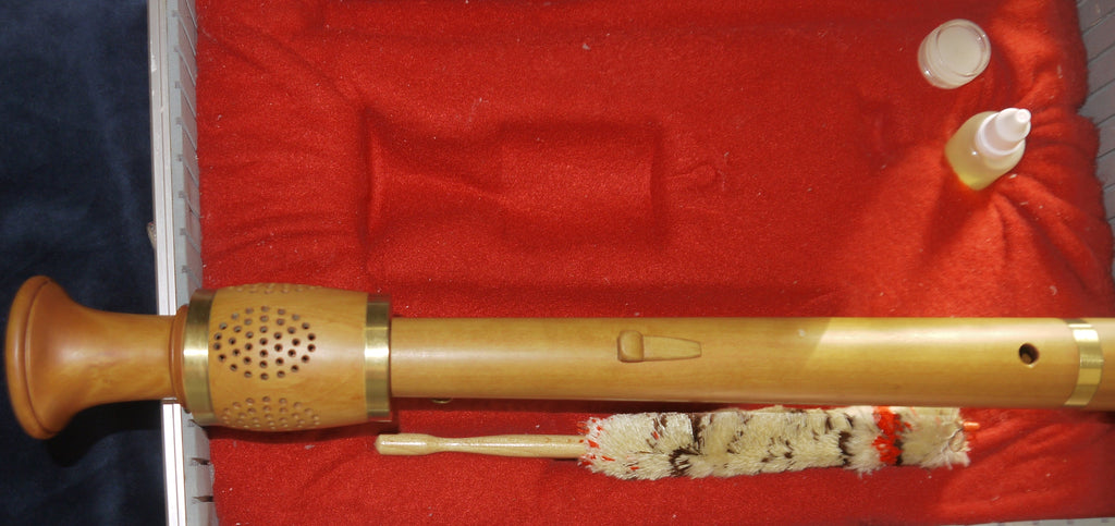 Renaissance Tenor in C with Fountain Headjoint, Pearwood, by Peter Kobliczek – GREAT OPPORTUNITY!