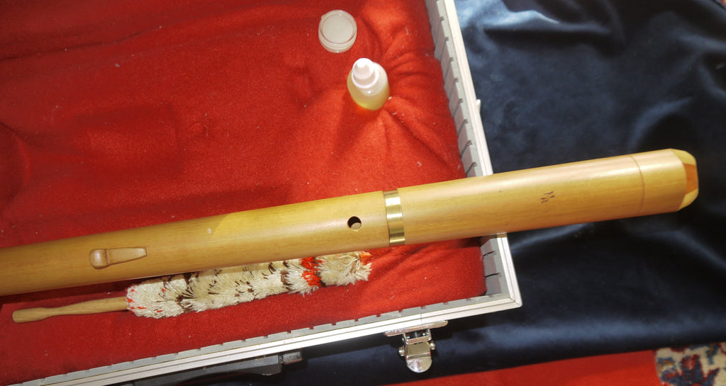 Renaissance Tenor in C with Fountain Headjoint, Pearwood, by Peter Kobliczek – GREAT OPPORTUNITY!