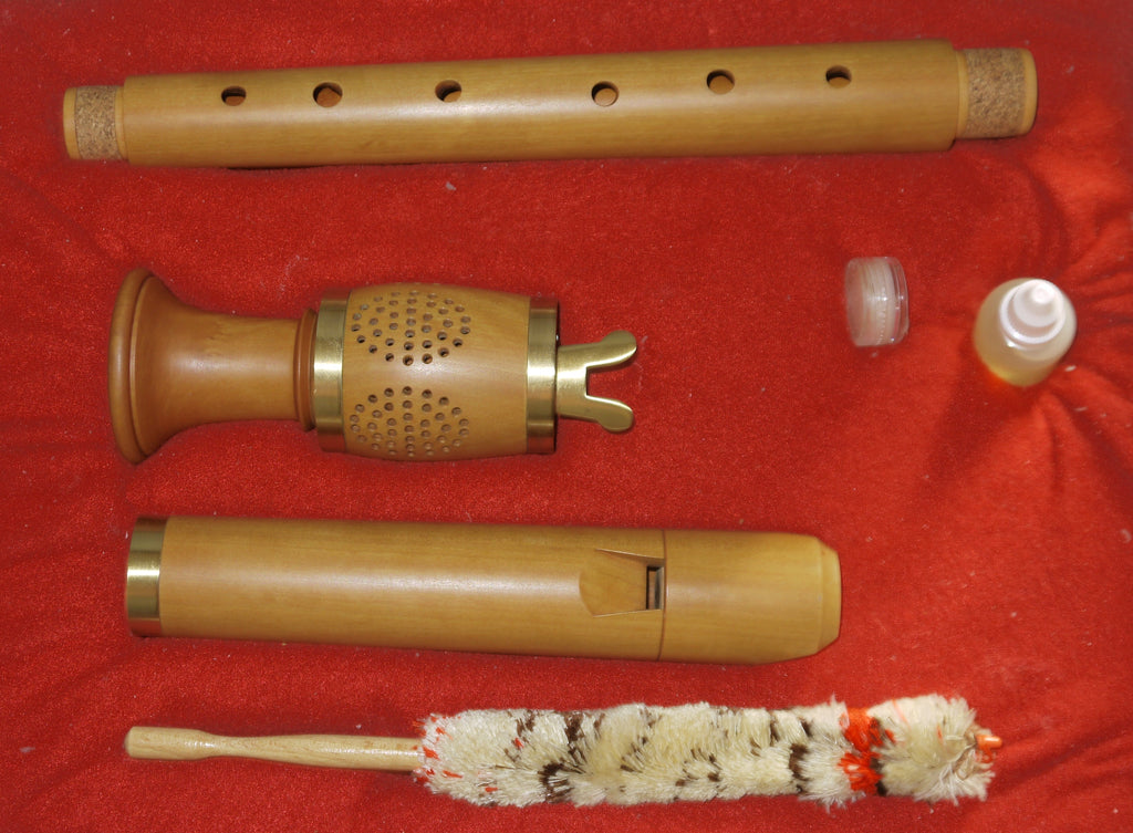 Renaissance Tenor in C with Fountain Headjoint, Pearwood, by Peter Kobliczek – GREAT OPPORTUNITY!
