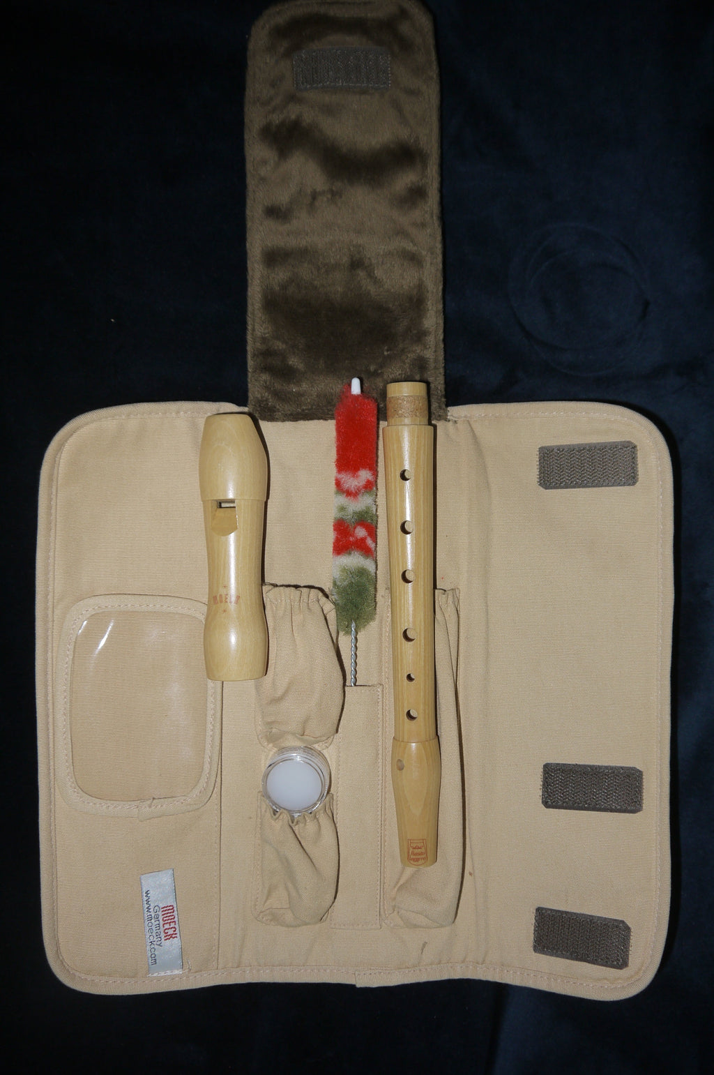 Sopran-Blockflöte C Moeck „Leggero“ – Deutscher Griff, in Original Nici-Tasche – Gereinigt & Spielbereit