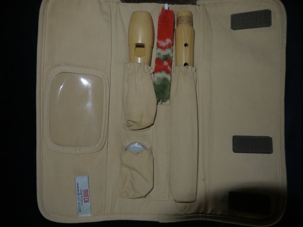 Sopran-Blockflöte C Moeck „Leggero“ – Deutscher Griff, in Original Nici-Tasche – Gereinigt & Spielbereit