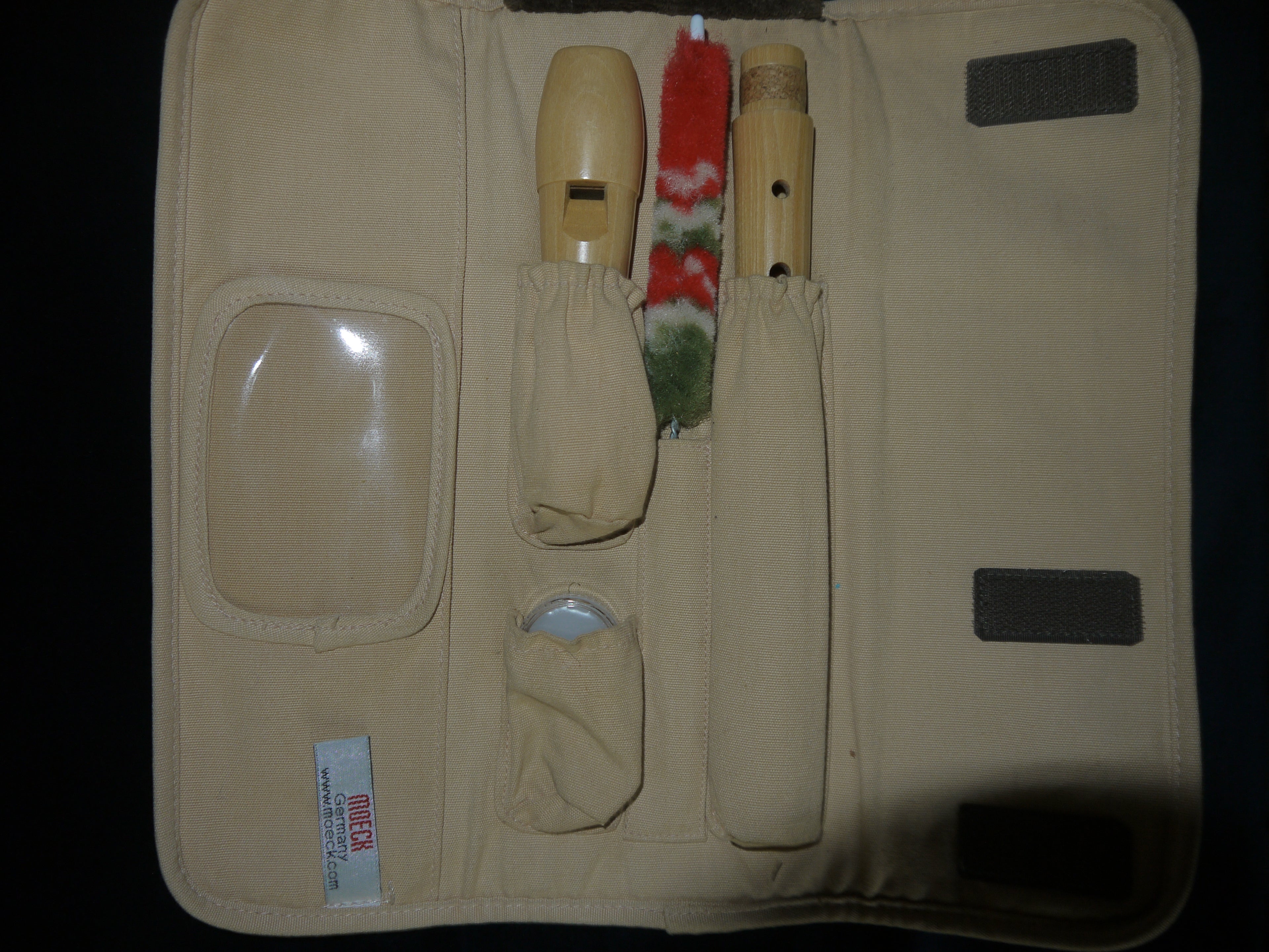Sopran-Blockflöte C Moeck „Leggero“ – Deutscher Griff, in Original Nici-Tasche – Gereinigt & Spielbereit