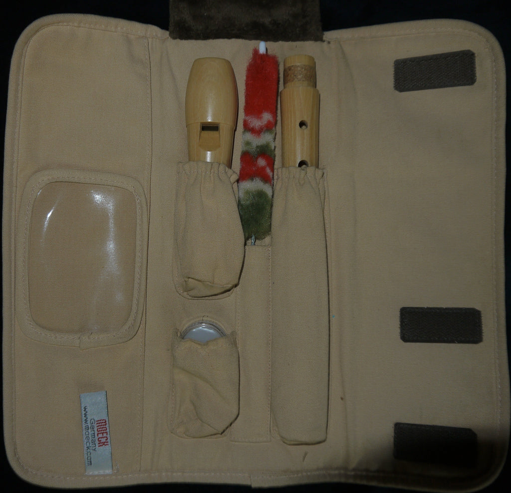 Sopran-Blockflöte C Moeck „Leggero“ – Deutscher Griff, in Original Nici-Tasche – Gereinigt & Spielbereit