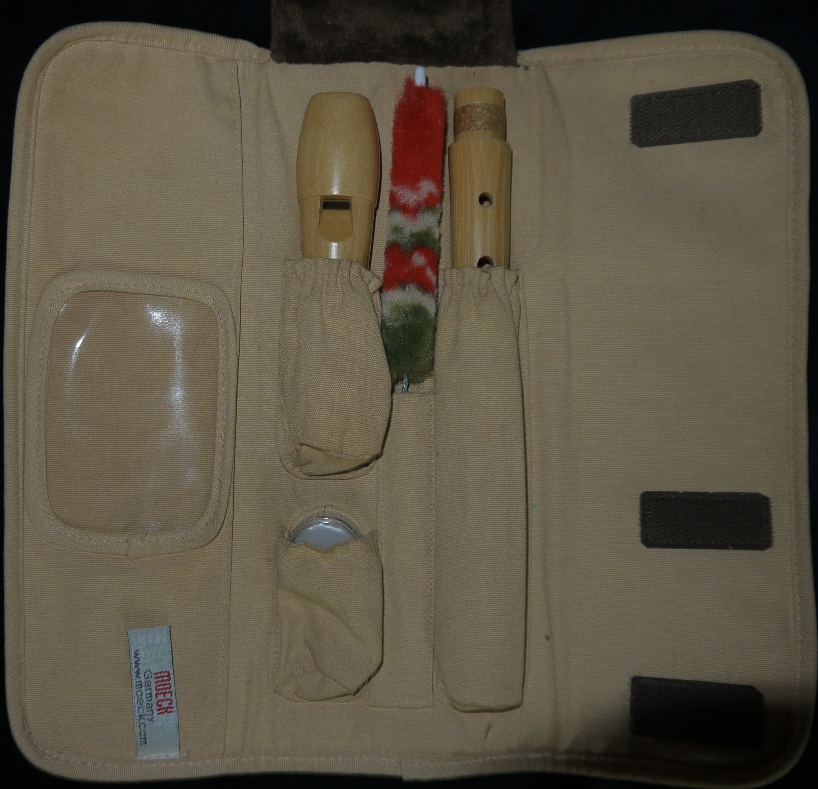 Sopran-Blockflöte C Moeck „Leggero“ – Deutscher Griff, in Original Nici-Tasche – Gereinigt & Spielbereit
