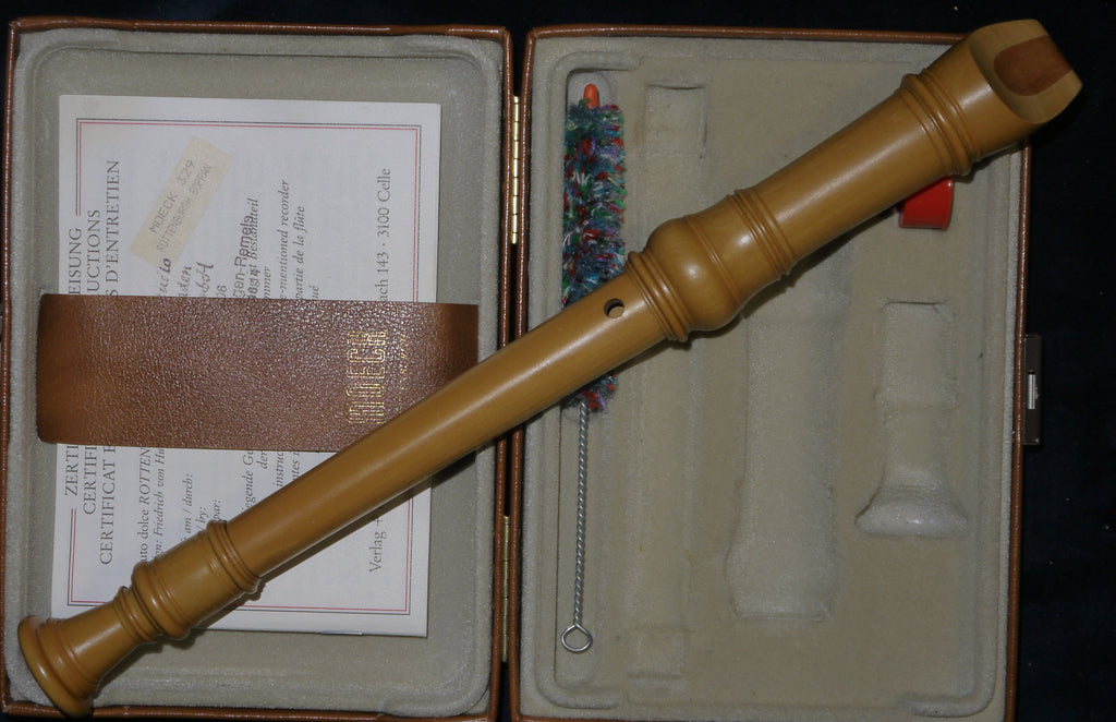 Sopran-Blockflöte C Moeck „Rothenburg“ – Sehr schön, mit Pflege & Originalbox