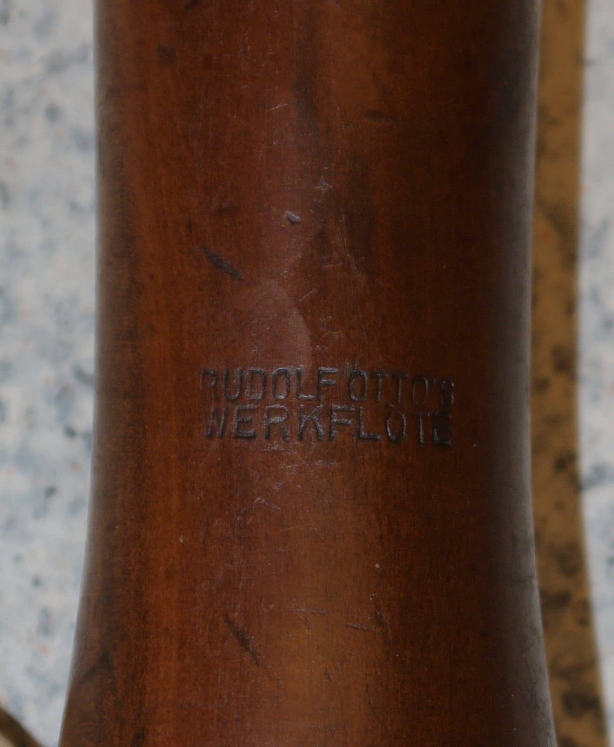 Tenor-Blockflöte C – Rudolph Otto Werksflöte, Marktneukirchen – Deutscher Griff – Sammlersstück