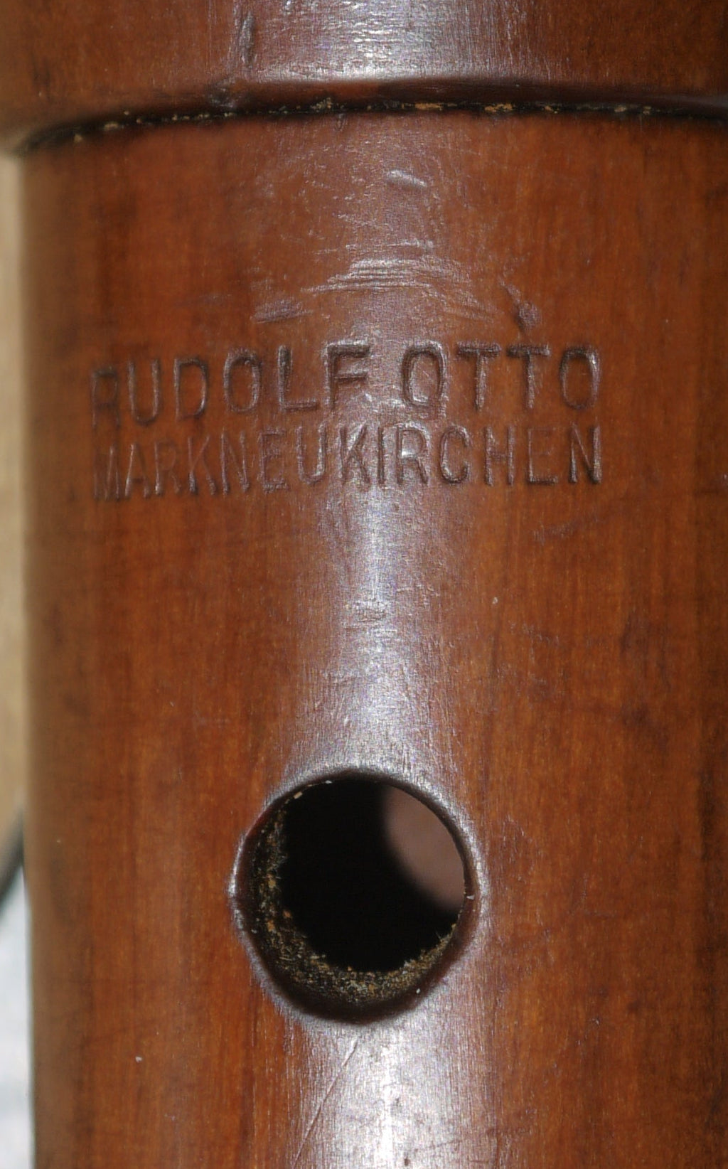 Tenor-Blockflöte C – Rudolph Otto Werksflöte, Marktneukirchen – Deutscher Griff – Sammlersstück