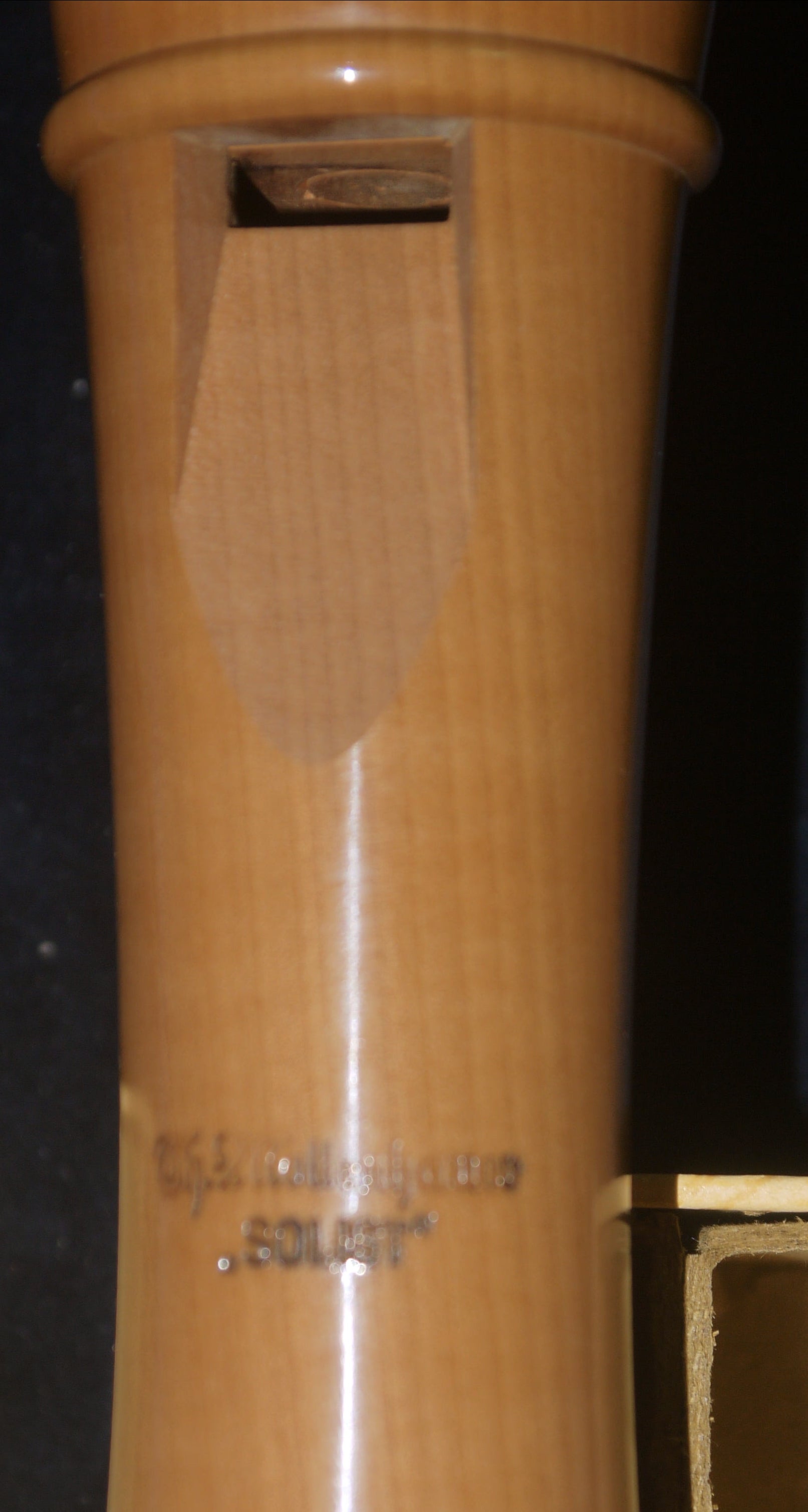 Mollenhauer „SOLIST“ Tenor-C-Blockflöte aus Birnenholz – Deutsches Griffsystem, MINT
