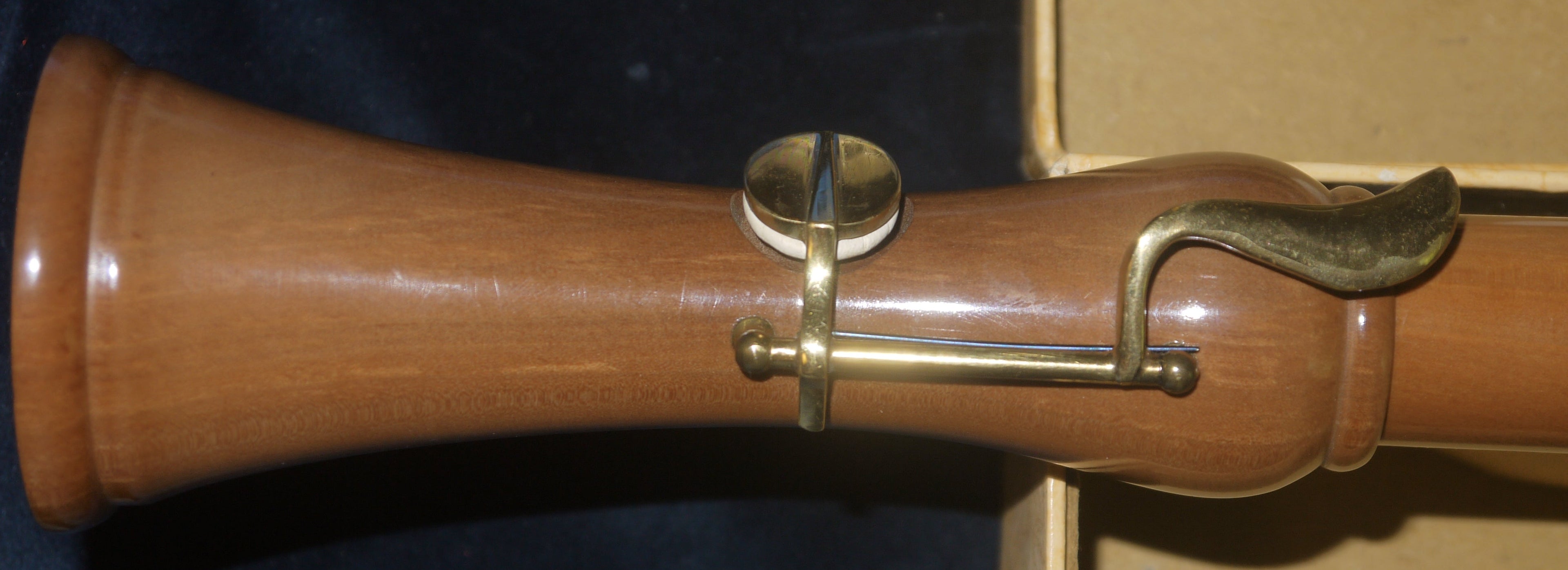 Mollenhauer „SOLIST“ Tenor-C-Blockflöte aus Birnenholz – Deutsches Griffsystem, MINT
