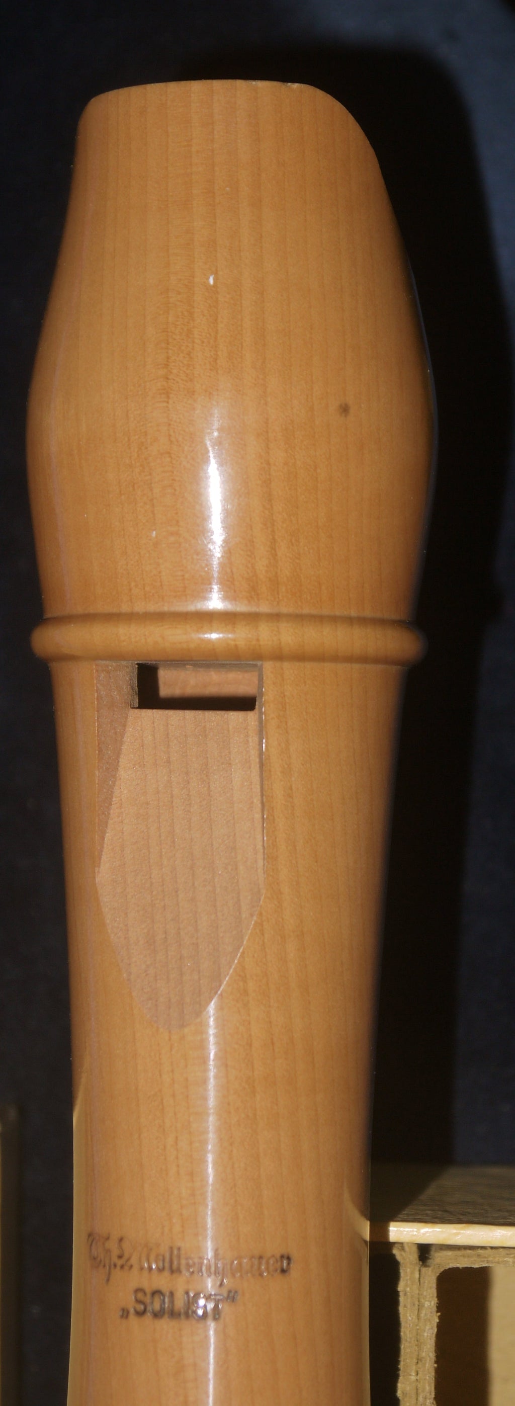 Mollenhauer „SOLIST“ Tenor-C-Blockflöte aus Birnenholz – Deutsches Griffsystem, MINT