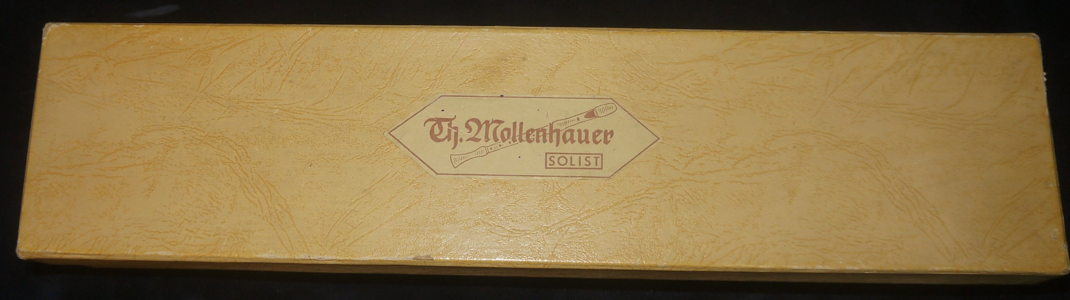 Mollenhauer „SOLIST“ Tenor-C-Blockflöte aus Birnenholz – Deutsches Griffsystem, MINT