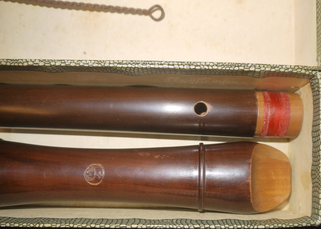 Bärenreiter Tenor-C-Blockflöte – Barocker Griff, Krüspe-Klappe, OVP mit Pflegeset