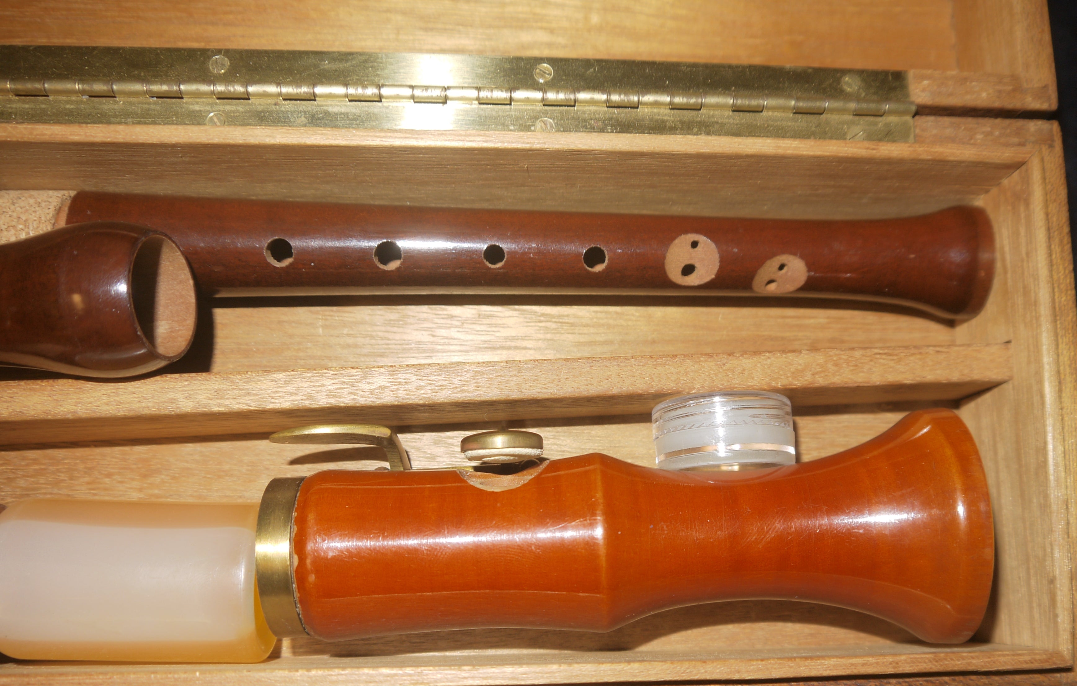 Schreiber „Sonata“ Blockflöten-Set – Tenor & Sopran C, Barocker Griff, in edler Holzbox